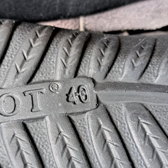 Naot Arataki Women’s 40 Silver Gray Leather Strappy Sandals Low Heel Mary Jane - Picture 8 of 13